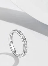 Load image into Gallery viewer, 【ZHOYA】925 sterling silver moissanite band