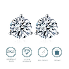 Load image into Gallery viewer, 【ZHOYA】925 Sterling Silver Earrings Stud Combo