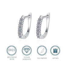 Load image into Gallery viewer, 【ZHOYA】 S925 Moissanite Simple Earrings